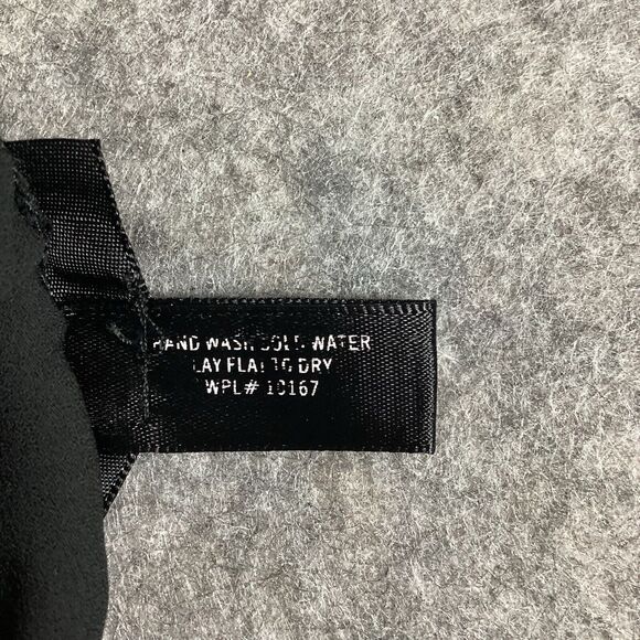 Aqua Black Halter V Neck Tank Blouse Size XS Slip On Camisole - Picture 6 of 8